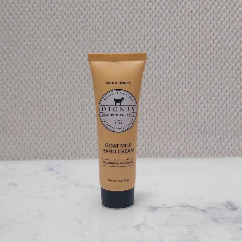 Dionis Goat Milk Hand Cream Milk & Honey Travel Size 1 Oz